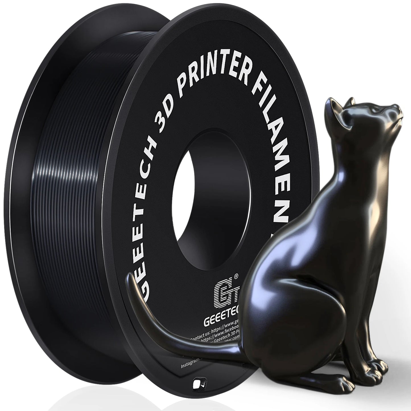Geeetech Silk PLA Filament ā 1.75mm, 1KG (2.2 lbs) Spool ā Glossy Finish