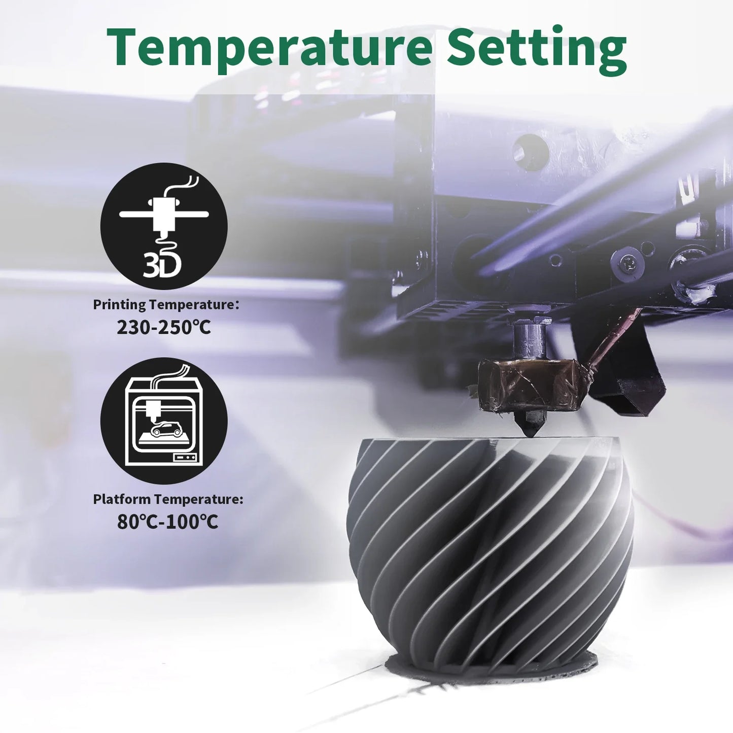 Geeetech ABS+ Filament β 10KG Bulk Pack (10 Γ 1KG Spools, 1.75mm) β Durable & Tangle-Free for Strong Prints