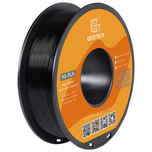 Geeetech HS-PLA High-Speed Filament – 1.75mm, 1KG (2.2 lbs) Spool – Fast Curing & Smooth Flow