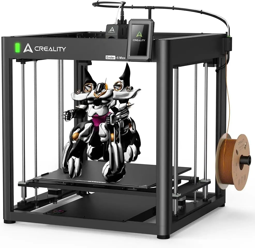 Creality Ender 5 Max – 3D Printer | 700mm/s Max Speed | 400×400×400mm Build | 300°C High Temp | 36-Point Auto Leveling