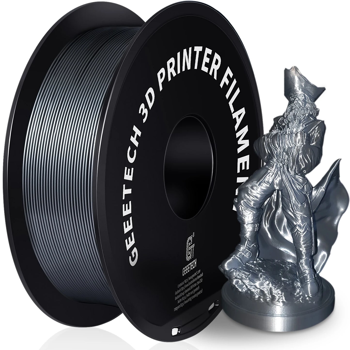 Geeetech PETG Filament – 1.75mm, 1KG (2.2 lbs) Spool