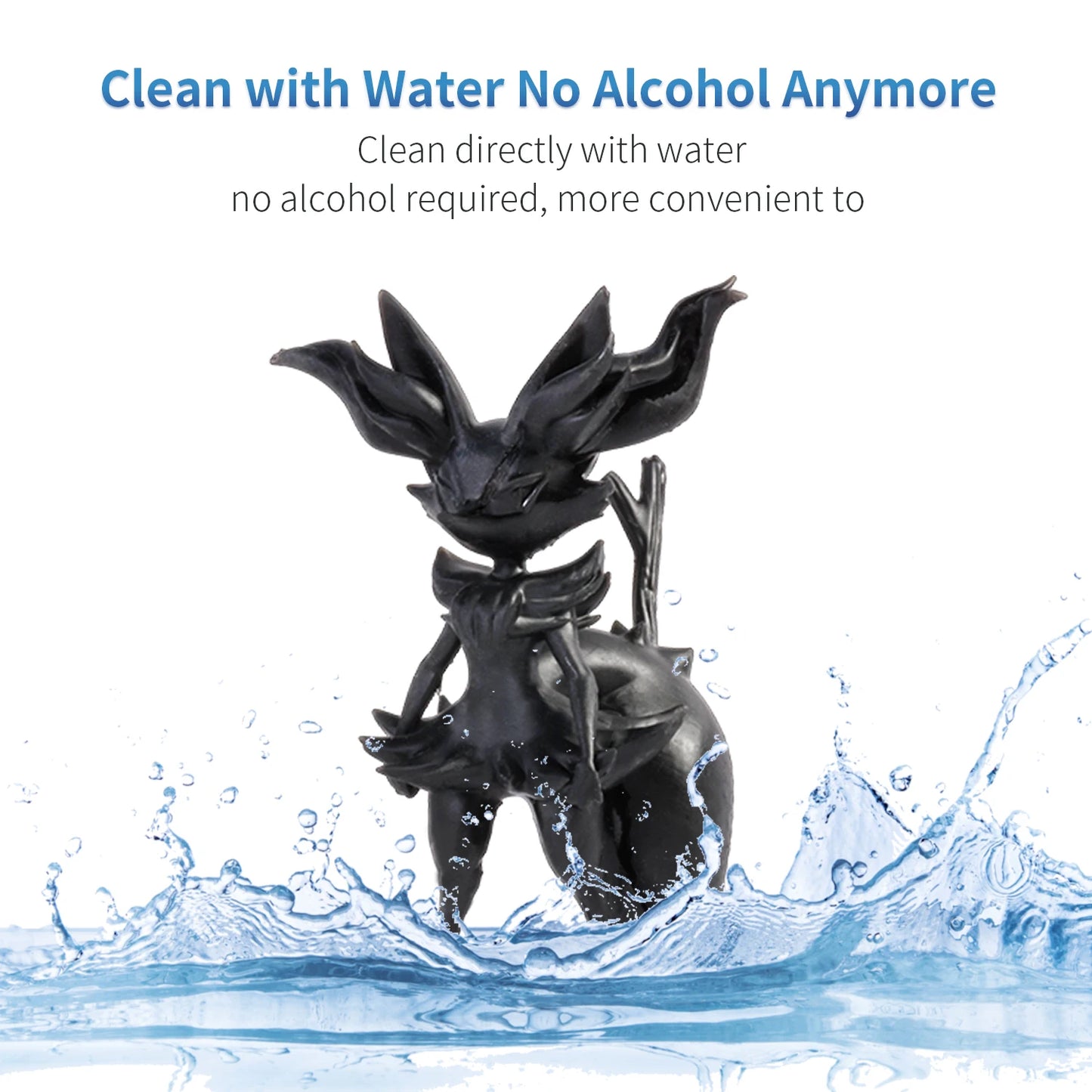 Geeetech Water Washable Resin – 405nm Low Odor, High Precision, Fast Curing for LCD 3D Printers (1KG)