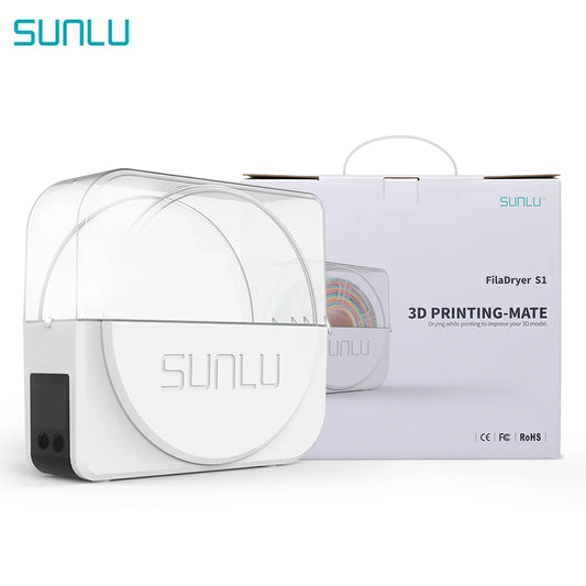 SUNLU S1 Filament Dryer Box – LCD Controlled | 35–55°C | Compatible with 1.75 / 2.85 / 3.00mm