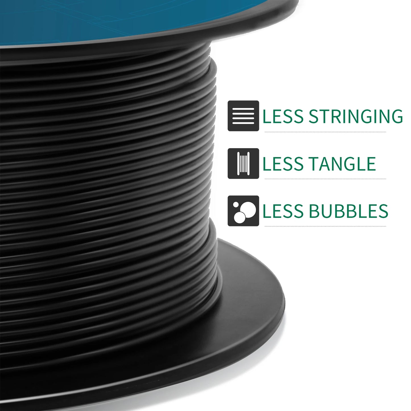 Geeetech PETG Filament – 10KG Bulk Pack (10 × 1KG Spools, 1.75mm) – Strong, Glossy & Warp-Resistant