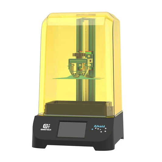 GEEETECH ALKAID LCD 3D Printer – 6.08" 2K Monochrome Screen, Resin UV Curing, High Precision, Large Volume (82×130×190mm)